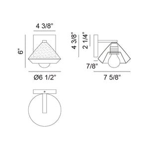 Velax 1-Light Wall Sconce