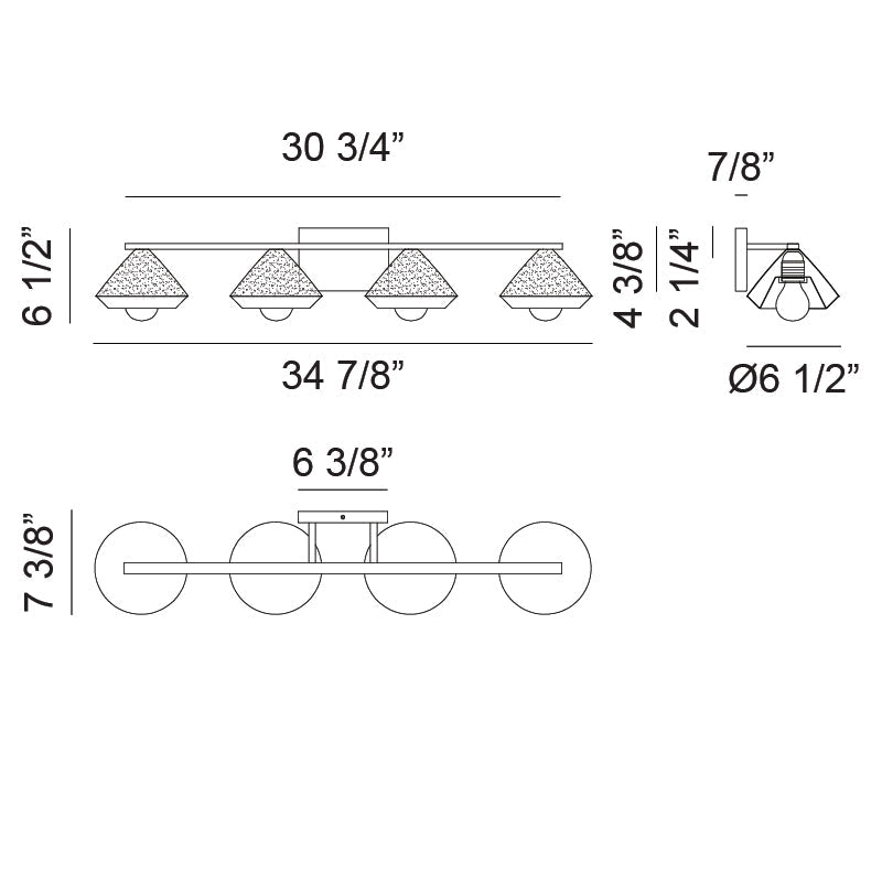 Velax 4-Light Vanity