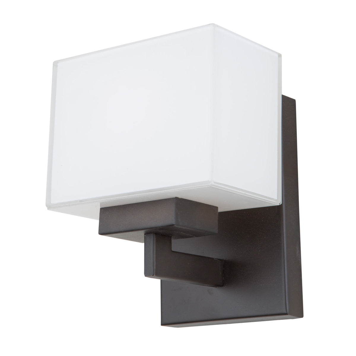 Cube Light Sconce Oil Rubbed Bronze