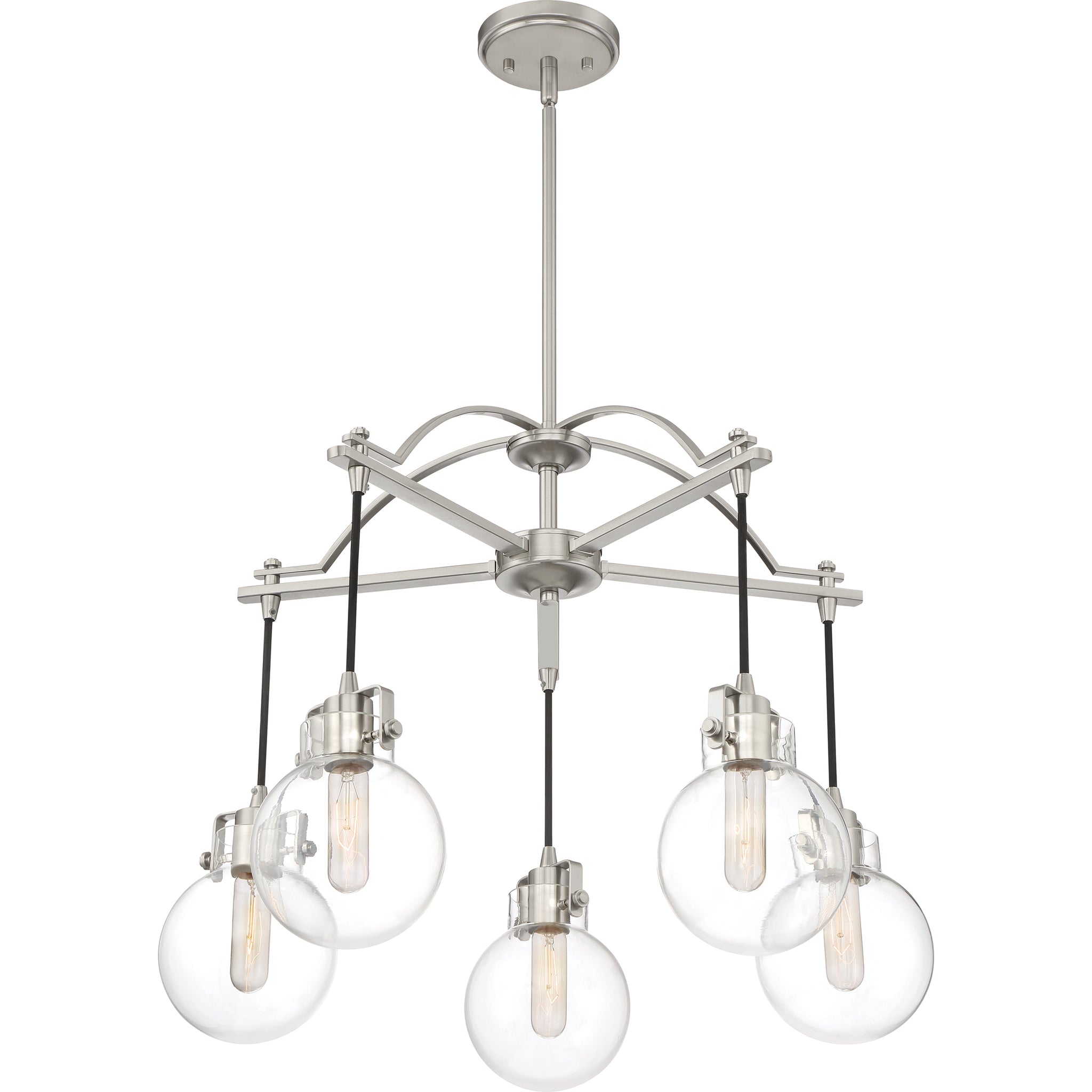 Sidwell Chandelier Brushed Nickel