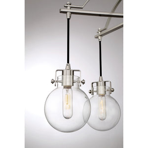 Sidwell Chandelier Brushed Nickel