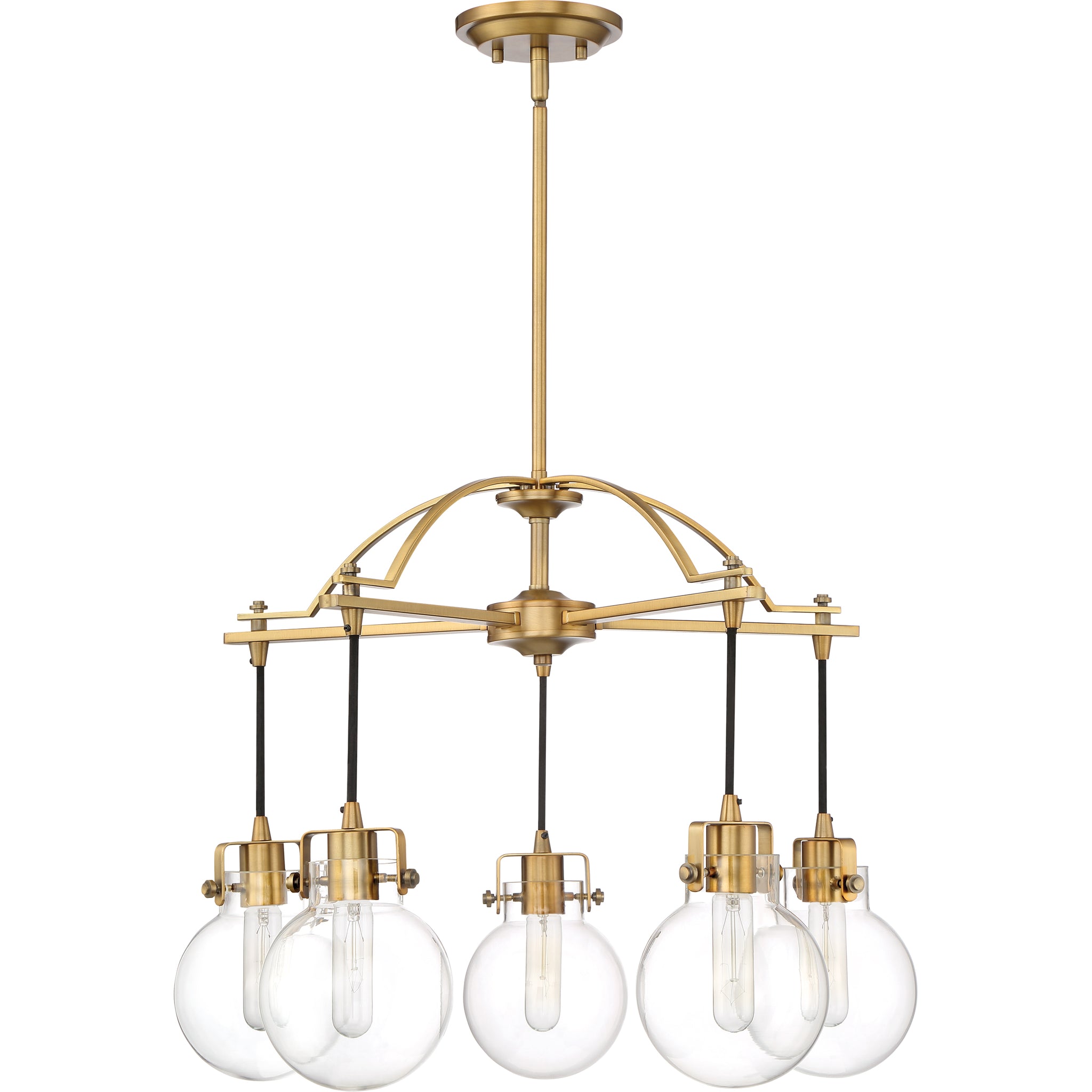 Sidwell Chandelier Weathered Brass