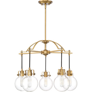 Sidwell Chandelier Weathered Brass