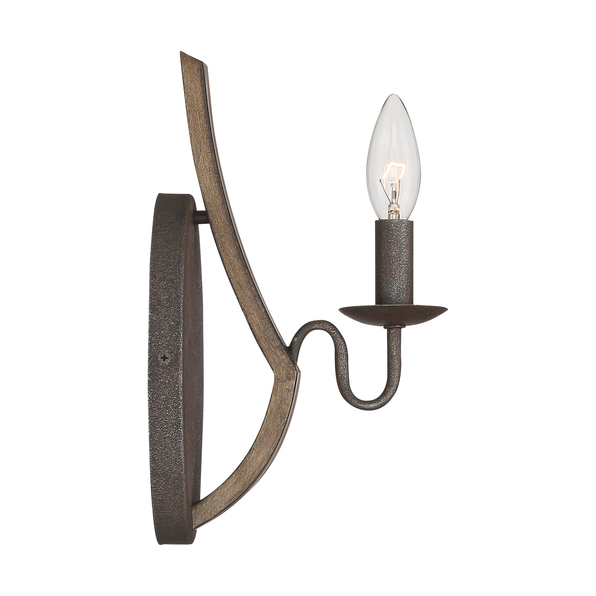 Shire Sconce Rustic Black
