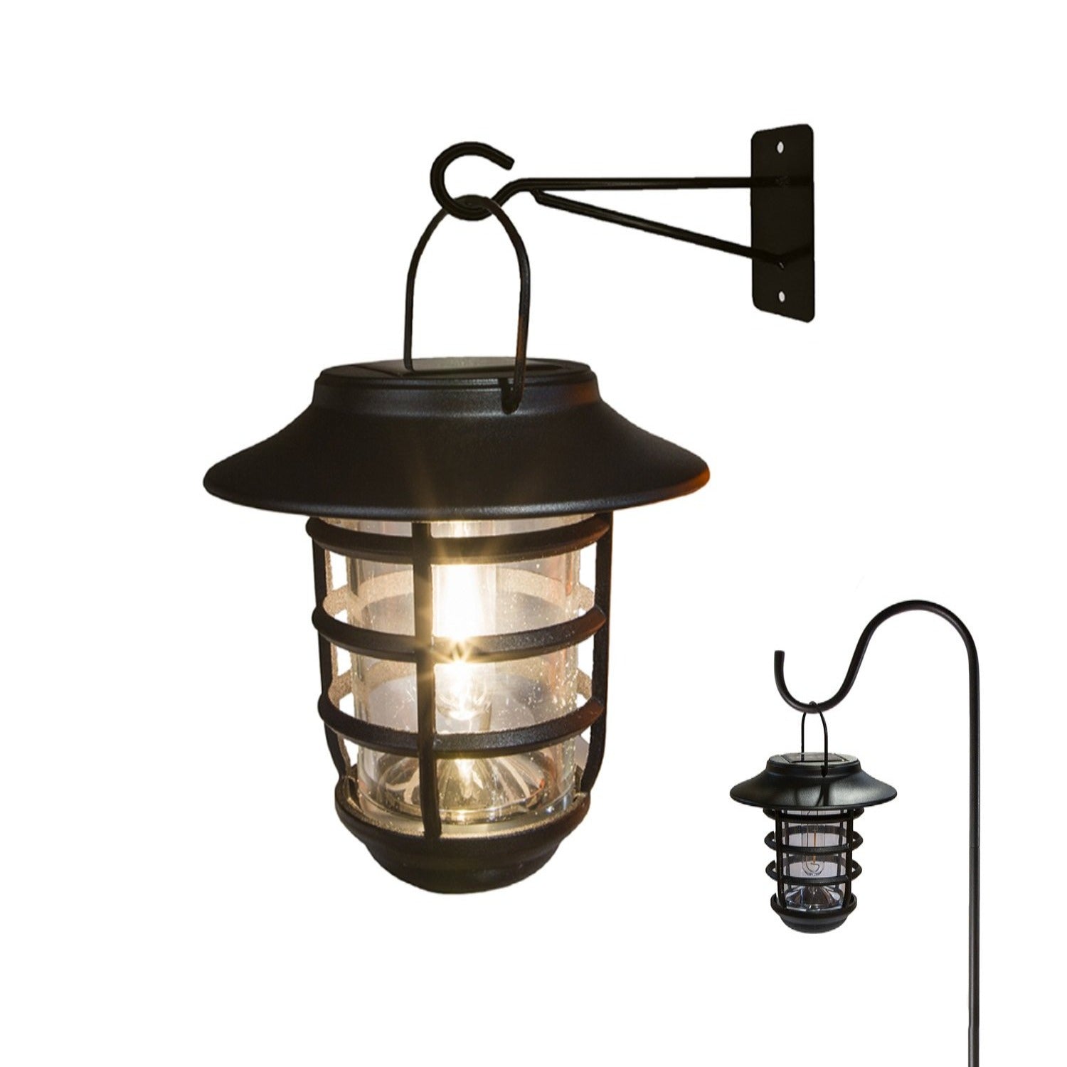 Nottingham Solar Hanging Coach Light