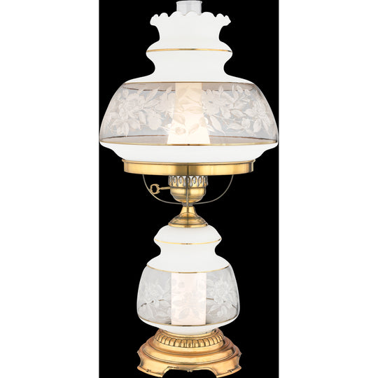 Satin Lace Table Lamp