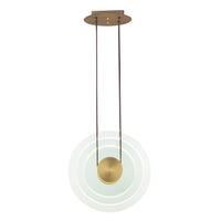 Stratum 1-Light LED Pendant