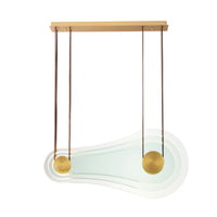 Stratum 2-Light LED Linear Suspension