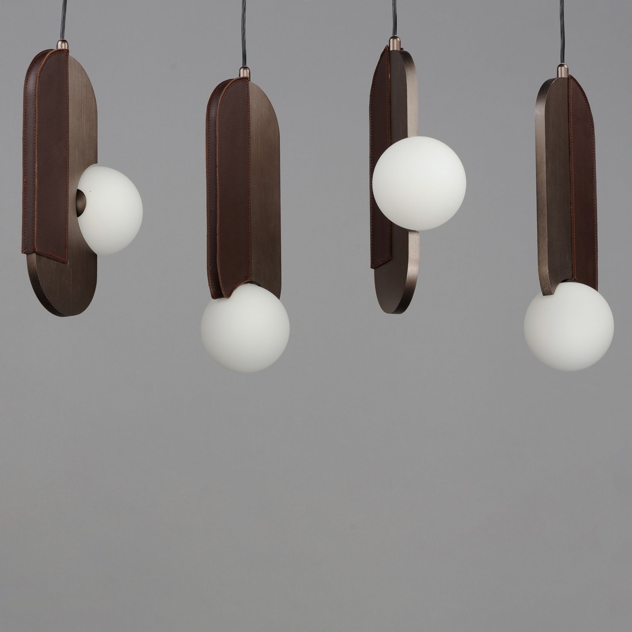 Stitched 5-Light Linear Suspension