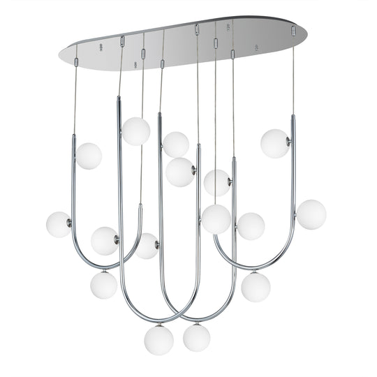 Contour 16-Light Linear Suspension