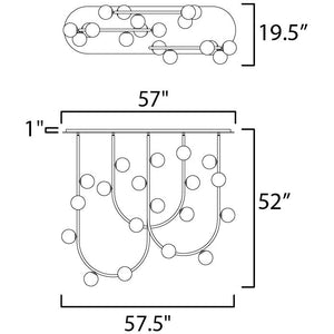 Contour 19-Light Linear Suspension