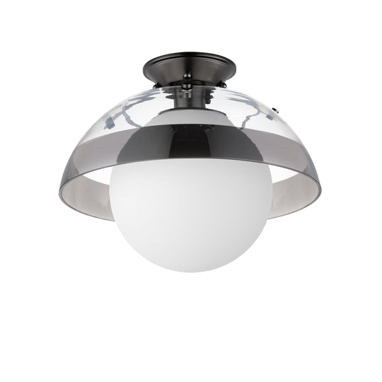 Domain 14" Semi Flush Mount