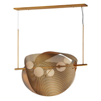 Chips 5-Light Linear Suspension