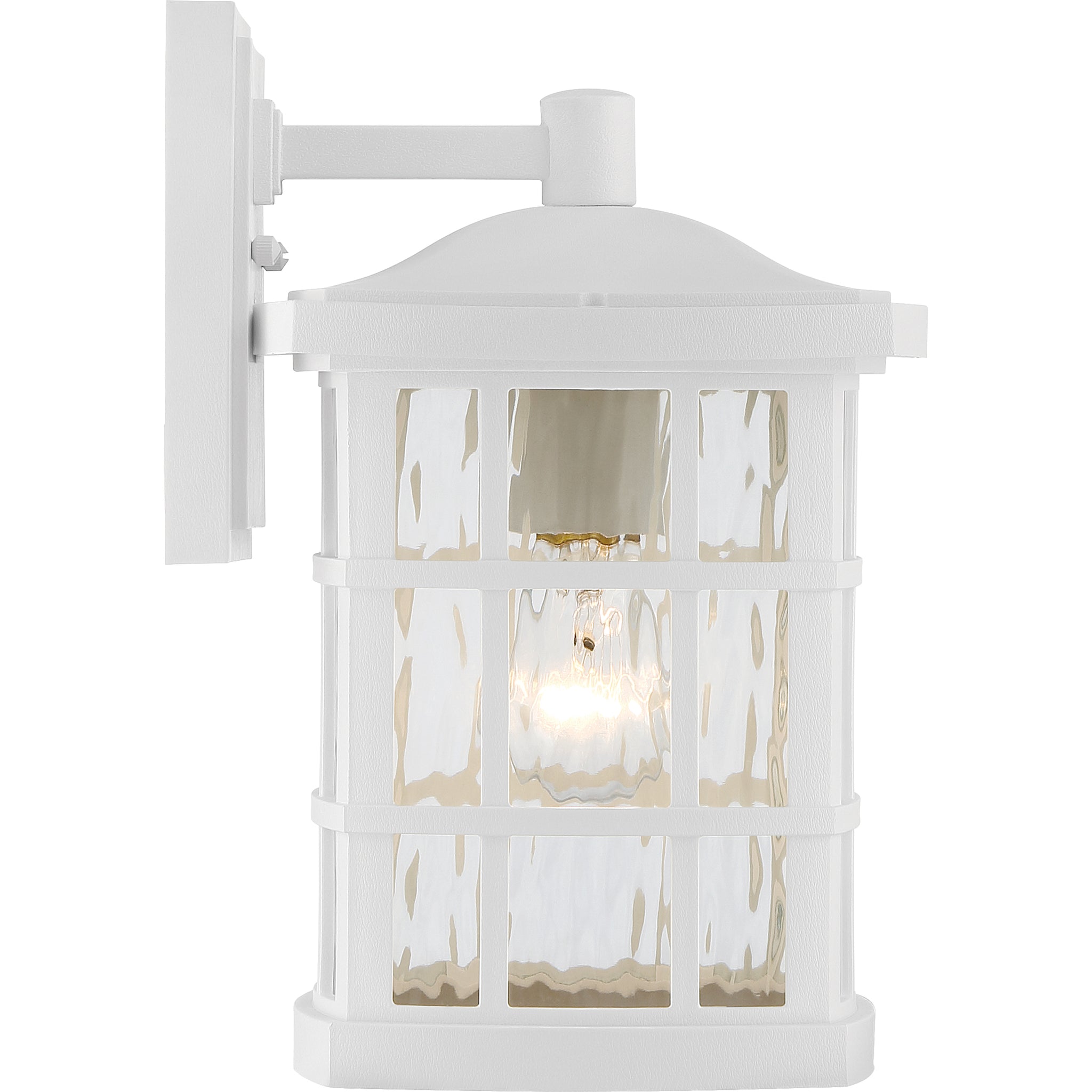 Stonington Outdoor Wall Light White Lustre