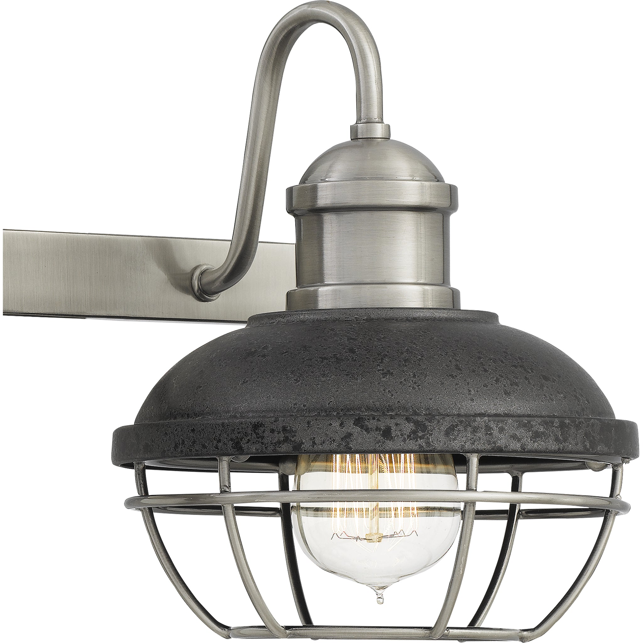 Sandpiper Vanity Light Antique Polished Nickel