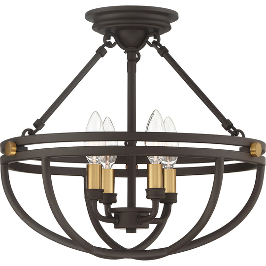 Sergeant Semi Flush Mount