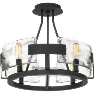 Stratum Semi Flush Mount Royal Ebony