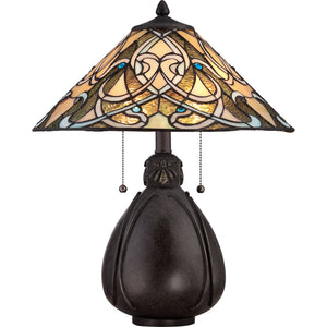 India Table Lamp Imperial Bronze