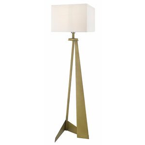 Stratos Floor Lamp Aged Brass