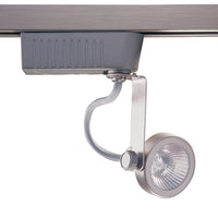 Low Voltage Gimbal Style Track Head Cylinder for use with MR16 12V/50W Lamps