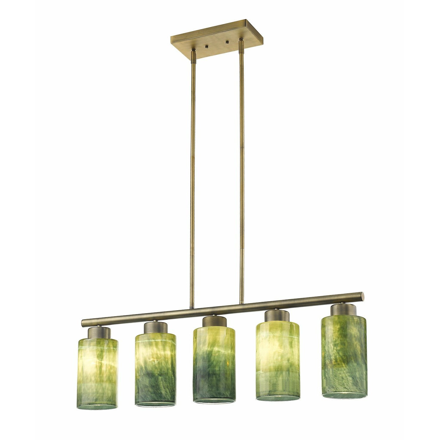 Monet Linear Suspension Brass