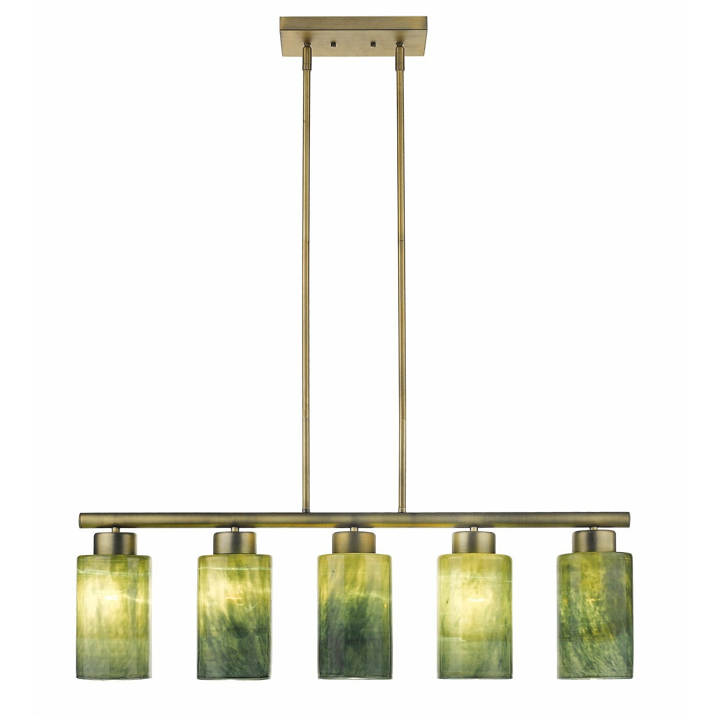 Monet Linear Suspension Brass