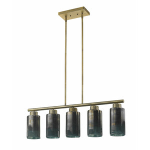 Monet Linear Suspension Brass