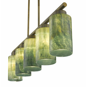 Monet Linear Suspension Brass