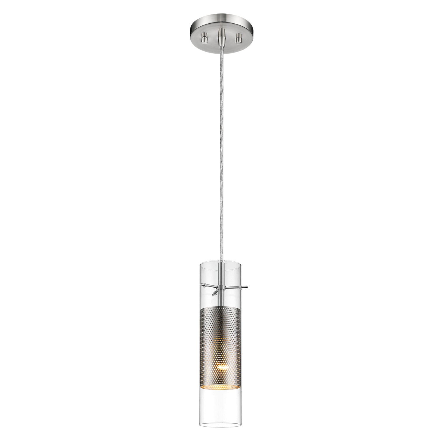 Scope Pendant Brushed Nickel