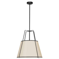 Trapezoid 1 Light 18 Inch Pendant