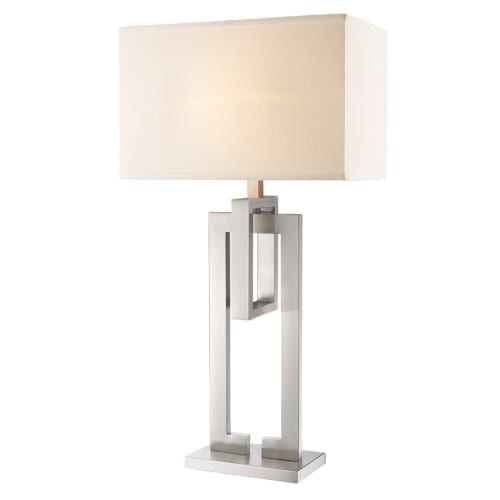 Precision Table Lamp Brushed Nickel