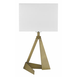 Stratos Table Lamp Aged Brass