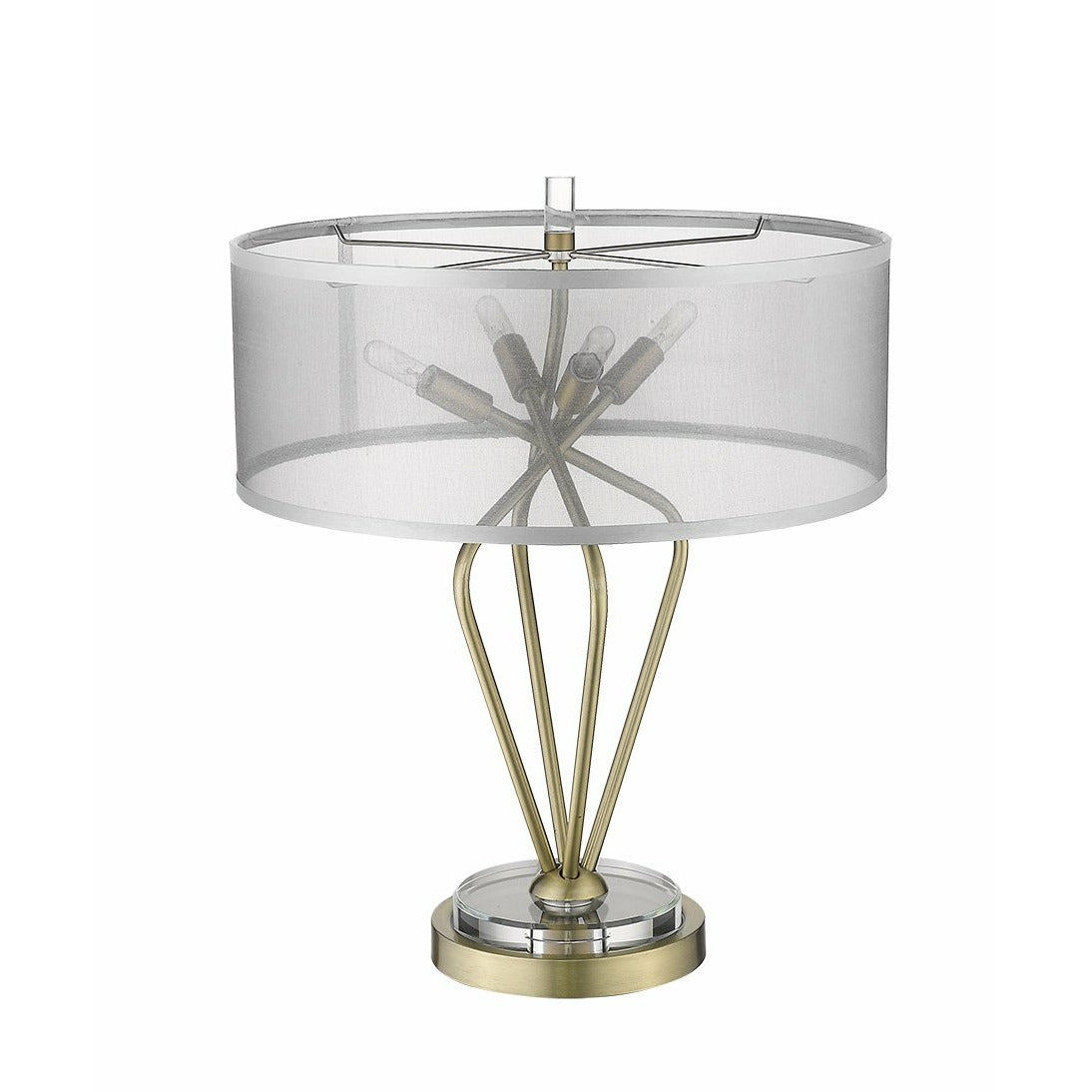 Perret Table Lamp Aged Brass