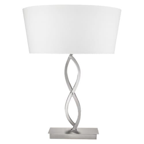 Trend Home Table Lamp Satin Nickel