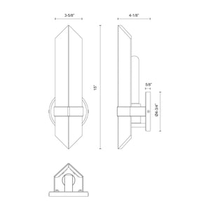 Valencia 5" Wall Vanity