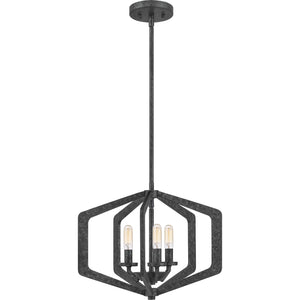 Vanguard Pendant Old Black Finish