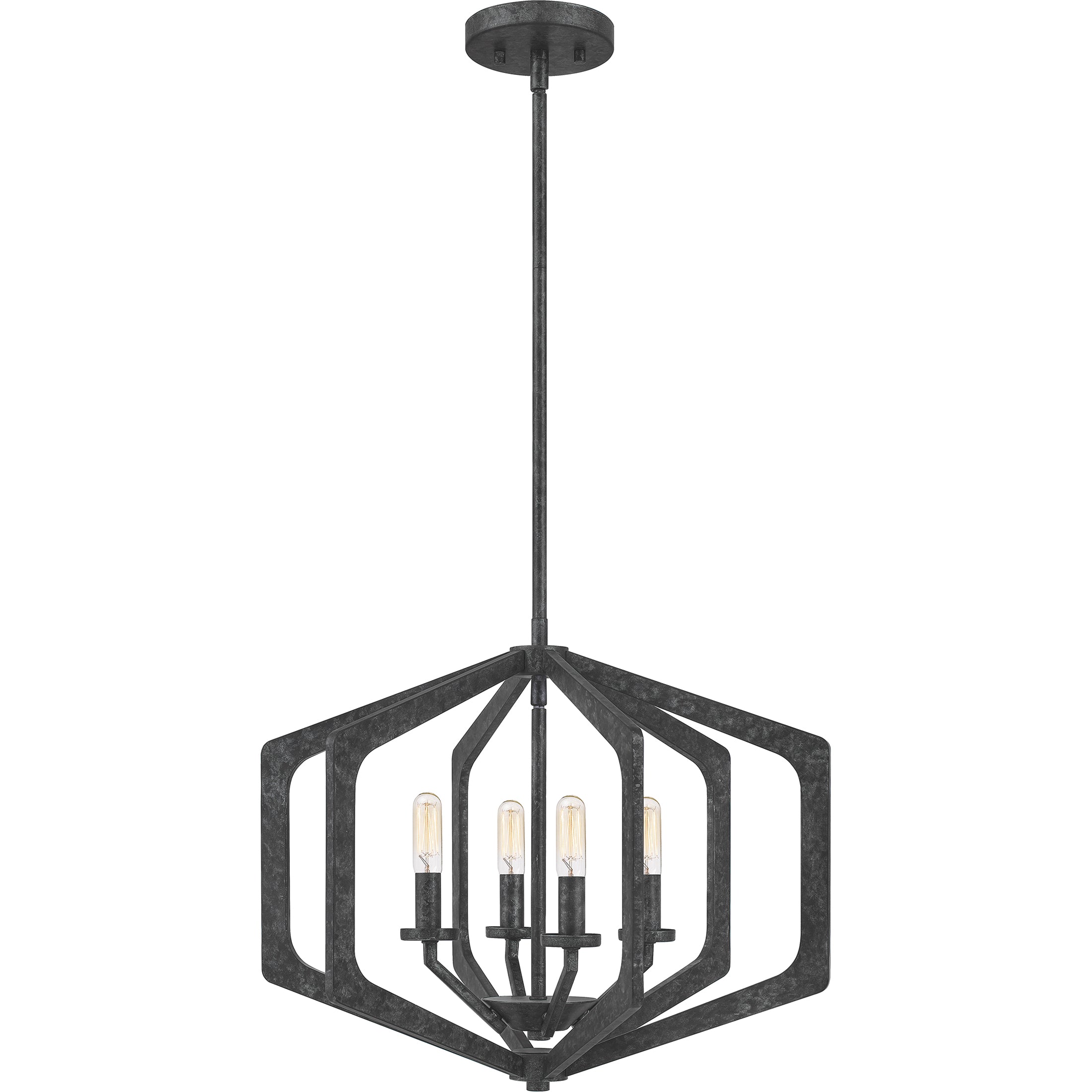 Vanguard Pendant Old Black Finish