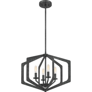 Vanguard Pendant Old Black Finish