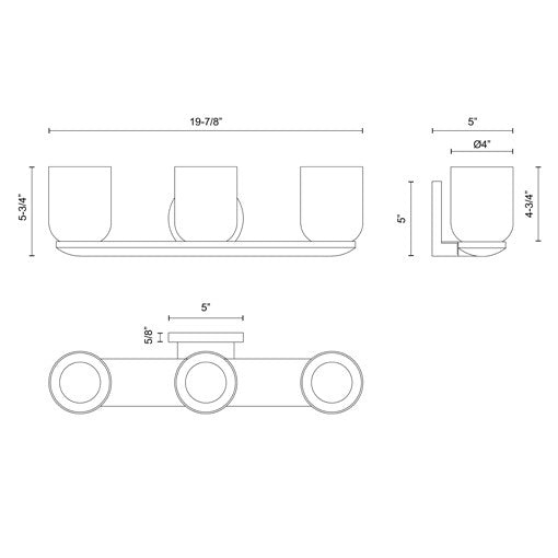 Cedar 20" Vanity Light