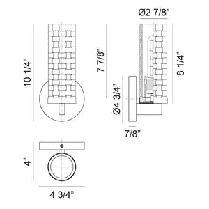 Weaver 1-Light Wall Sconce