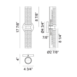 Weaver 2-Light Wall Sconce