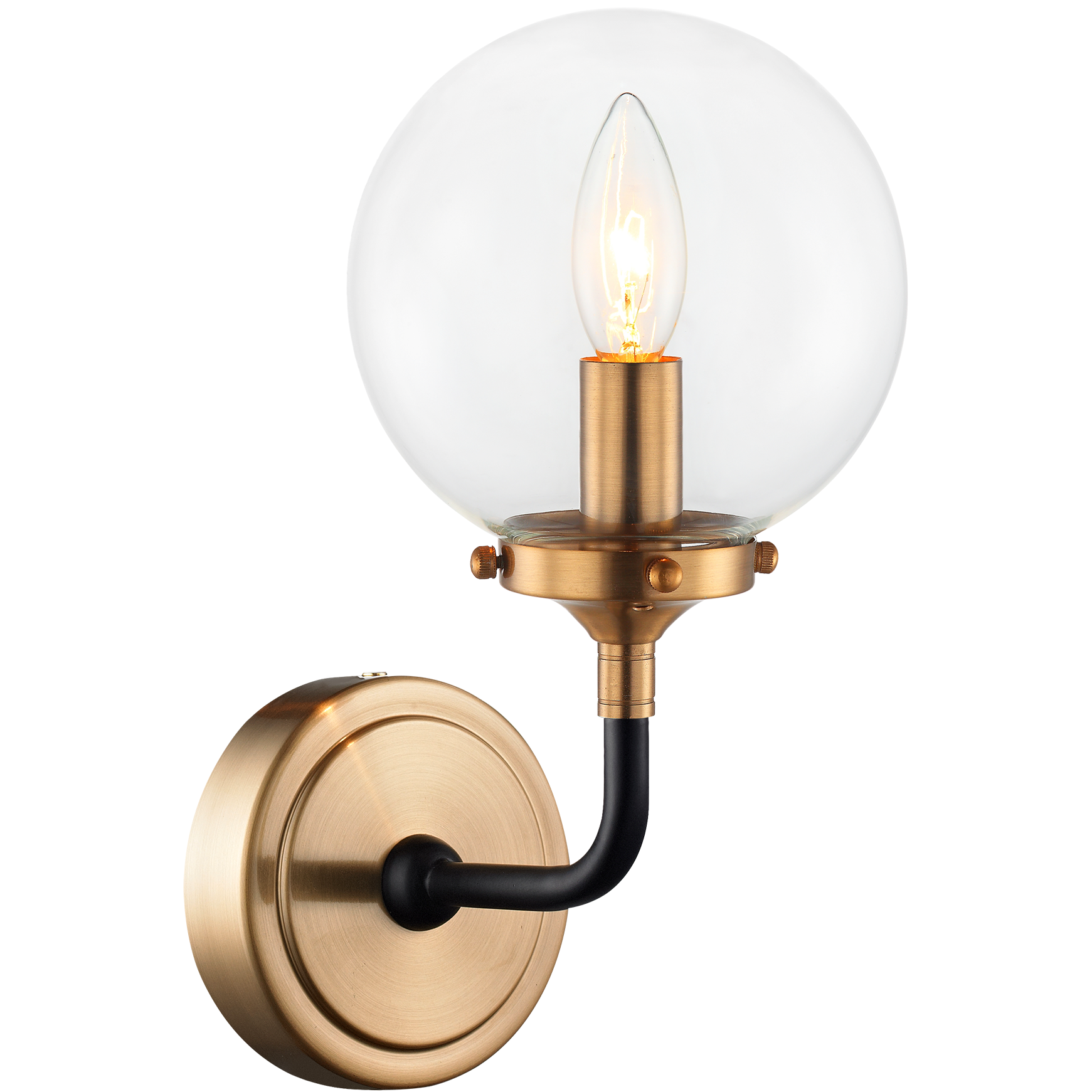 Particles Sconce Aged Gold Brass CL