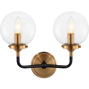 Particles Sconce Aged Gold Brass CL