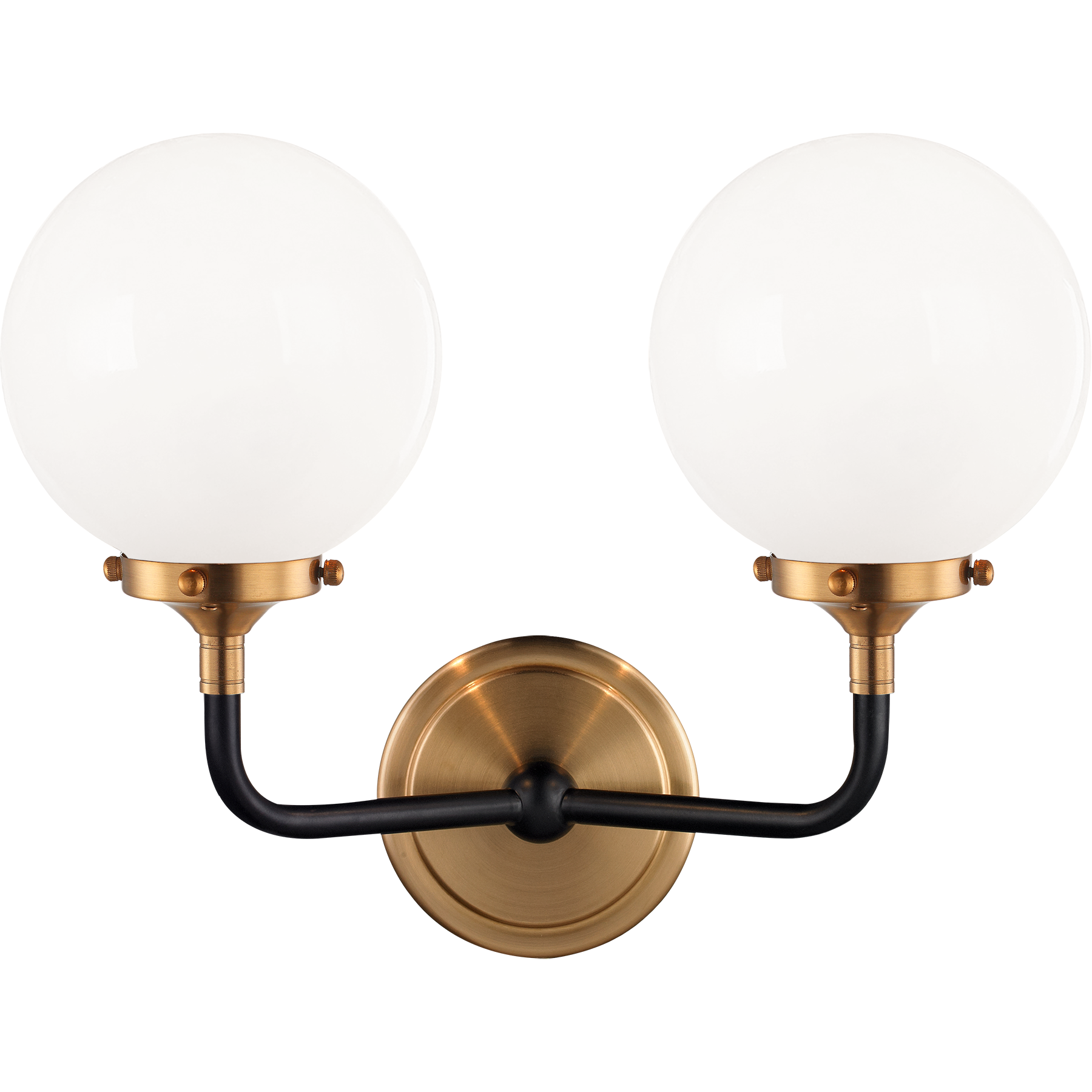 Particles Sconce Aged Gold Brass OP