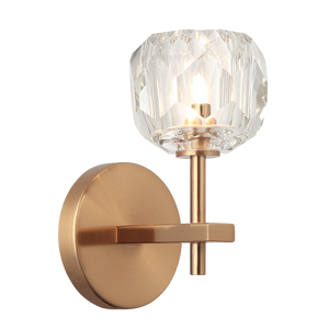 Rosa Sconce Aged Gold Brass