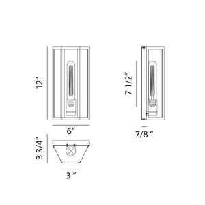 Creed 1-Light Wall Sconce