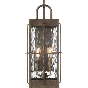 Ward Outdoor Wall Light Gilded Bronze