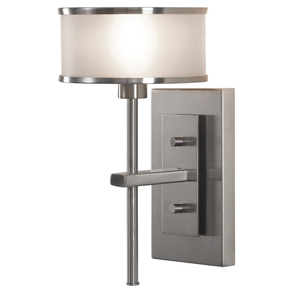 Casual Luxury Sconce Brushed Steel
