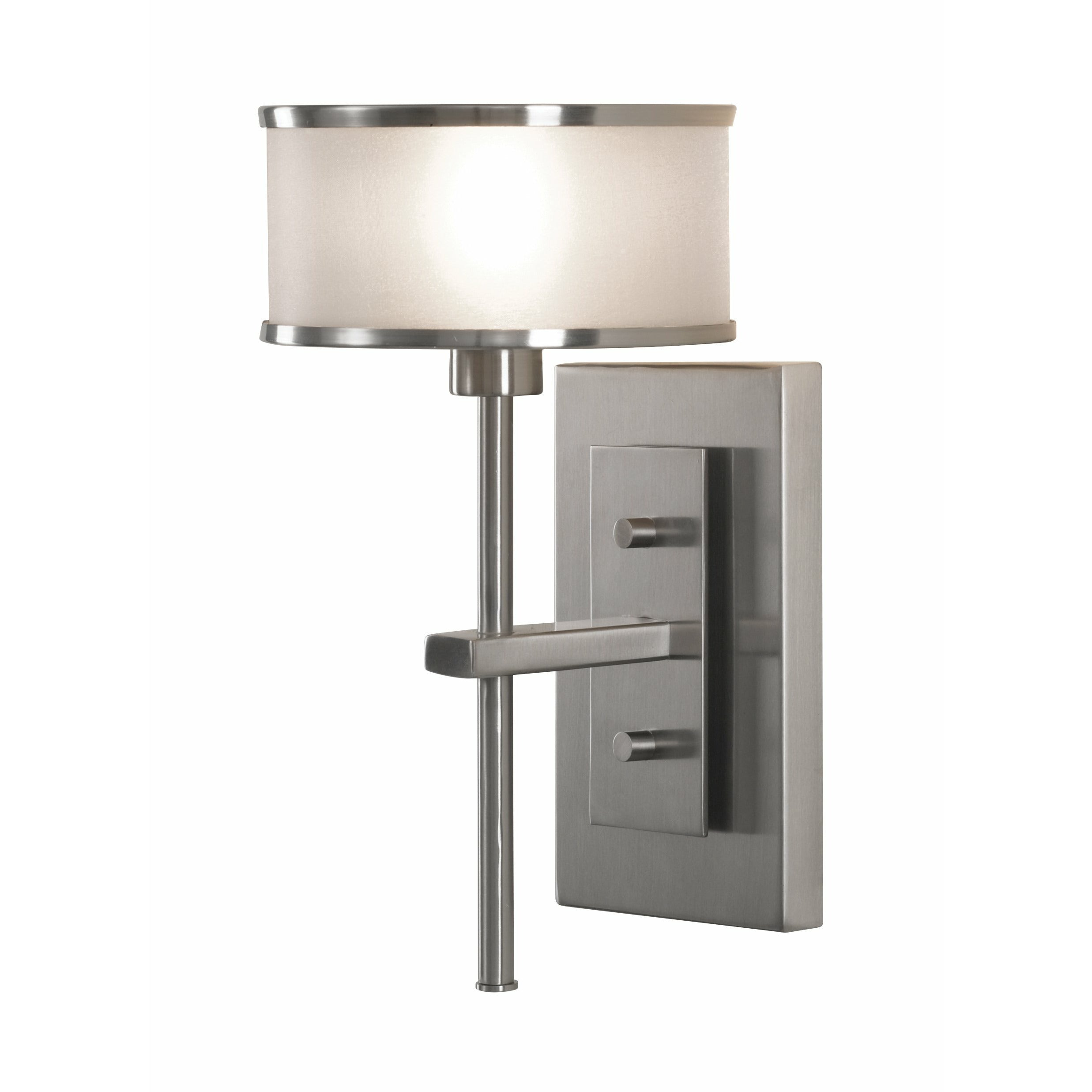 Casual Luxury Sconce Brushed Steel