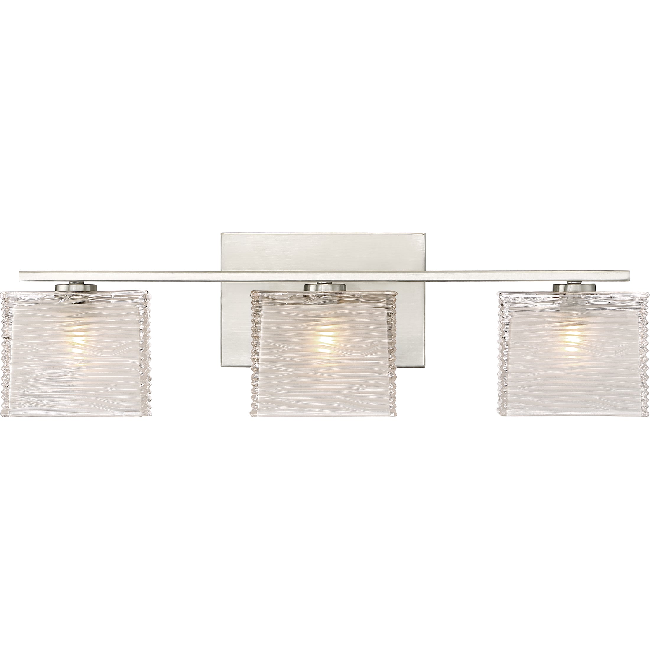 Westcap Vanity Light Brushed Nickel